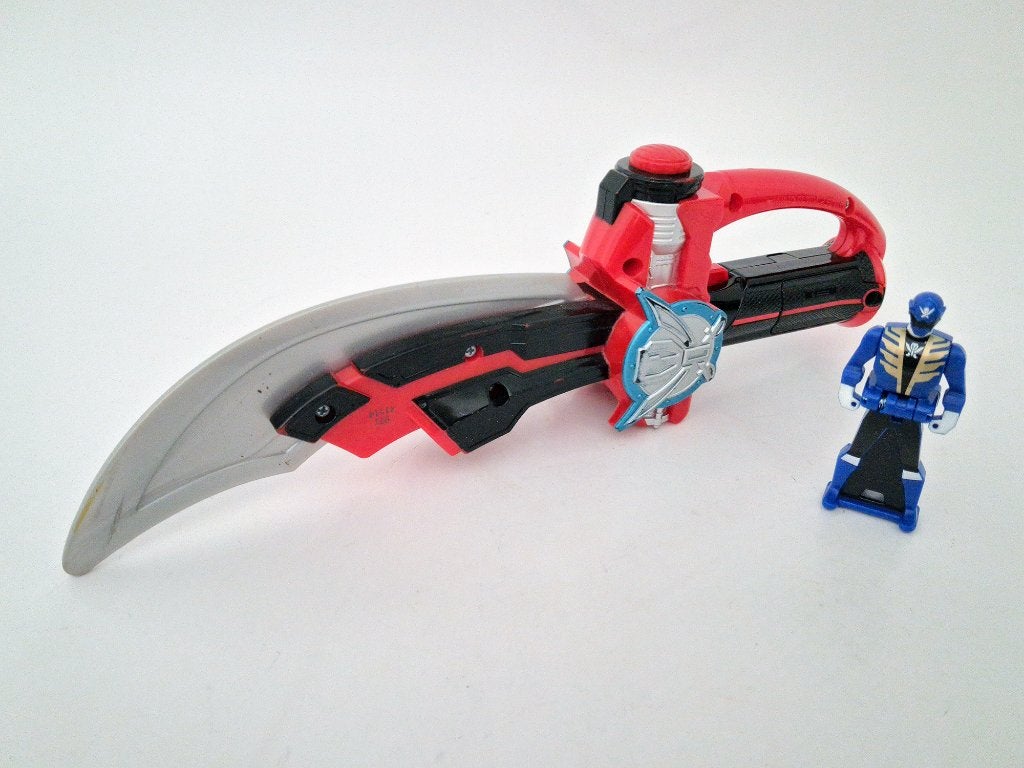 Power Rangers Super Mega Saber, Verzamelen, Speelgoed, Ophalen of Verzenden, Zo goed als nieuw