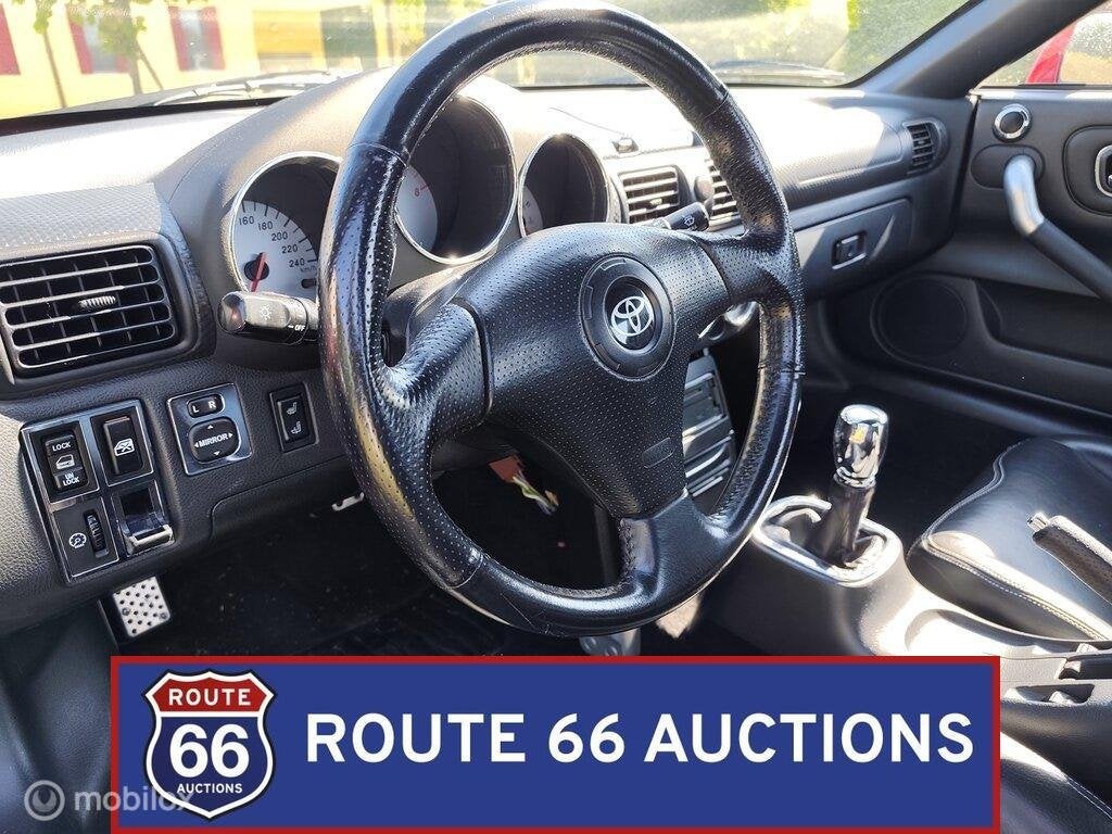 Toyota MR2 Cabriolet | 2003 | Route 66 Auctions, Auto's, Toyota, Gebruikt, MR2, Zwart, Bedrijf