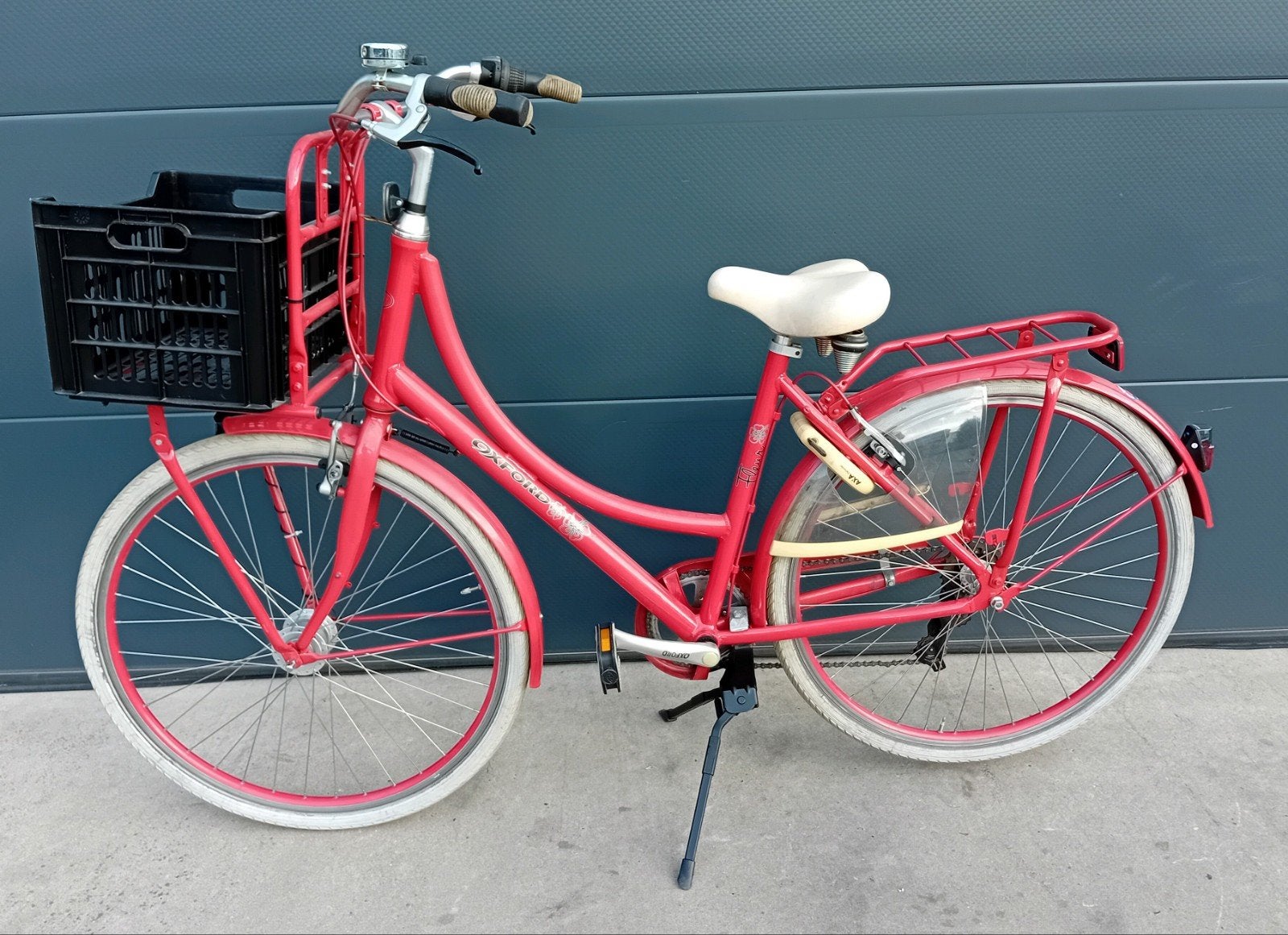 Meisjesfiets Oxford Fleur 28inch 7v maat50 NIEUWPRYS 795€, Fietsen en Brommers, Ophalen, Gebruikt, Velgrem, Oxford Sparta Batavus Norta gazelle Granville Sparta cube trek
