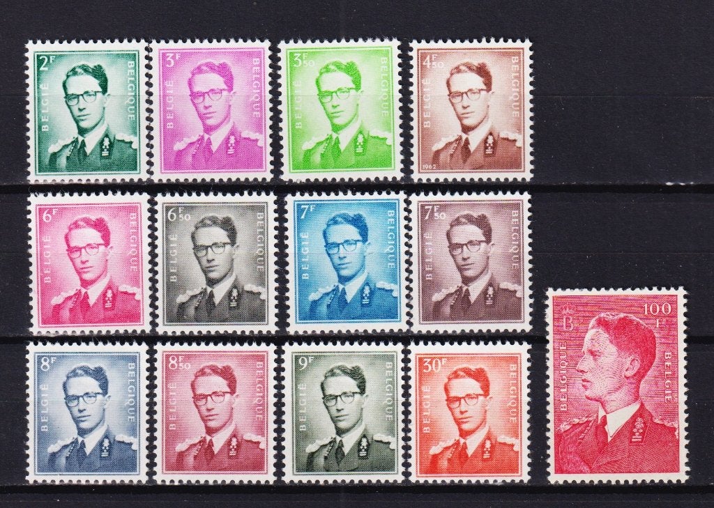 Belgique 1958 Baudouin (Marchand) **, Neuf, Non oblitéré, Maison royale, Envoi