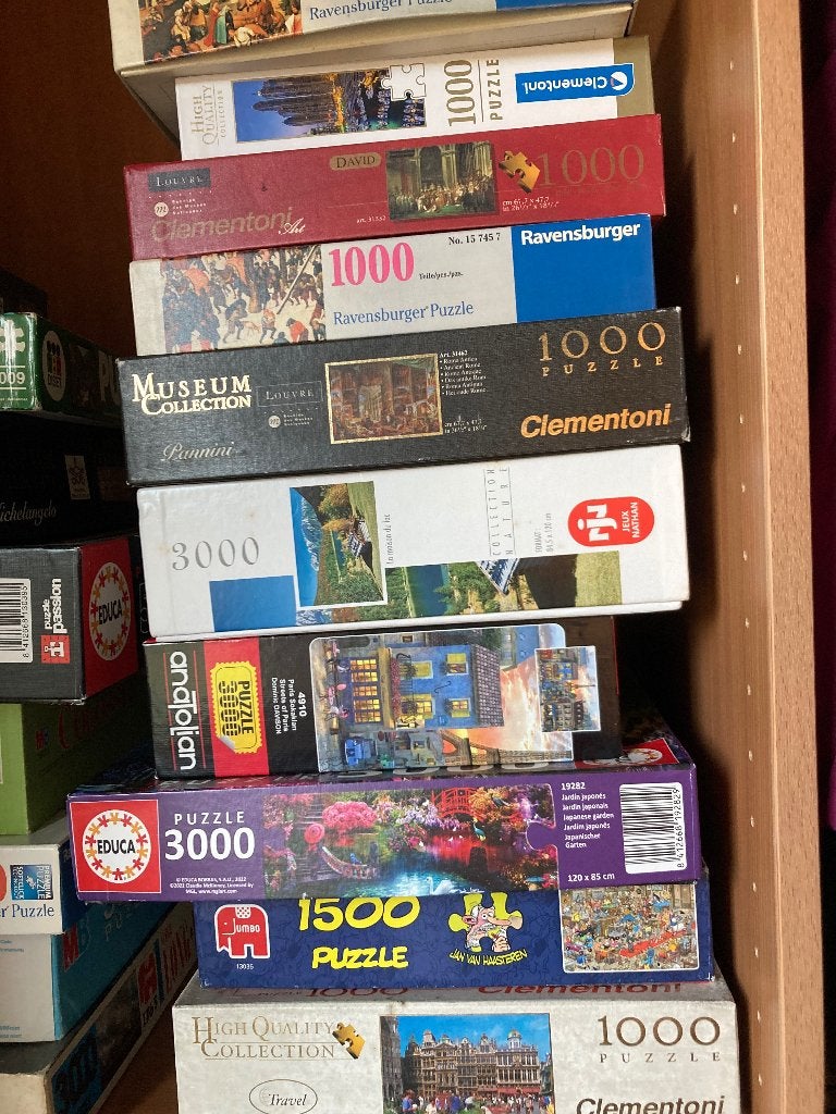 Diverse puzzels, Ophalen of Verzenden, Meer dan 1500 stukjes, Zo goed als nieuw, Legpuzzel