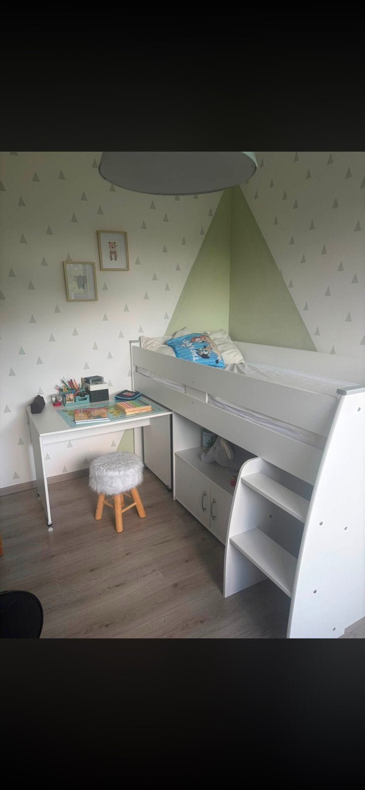 Hoogslaper, Enlèvement, Comme neuf, Lit mezzanine