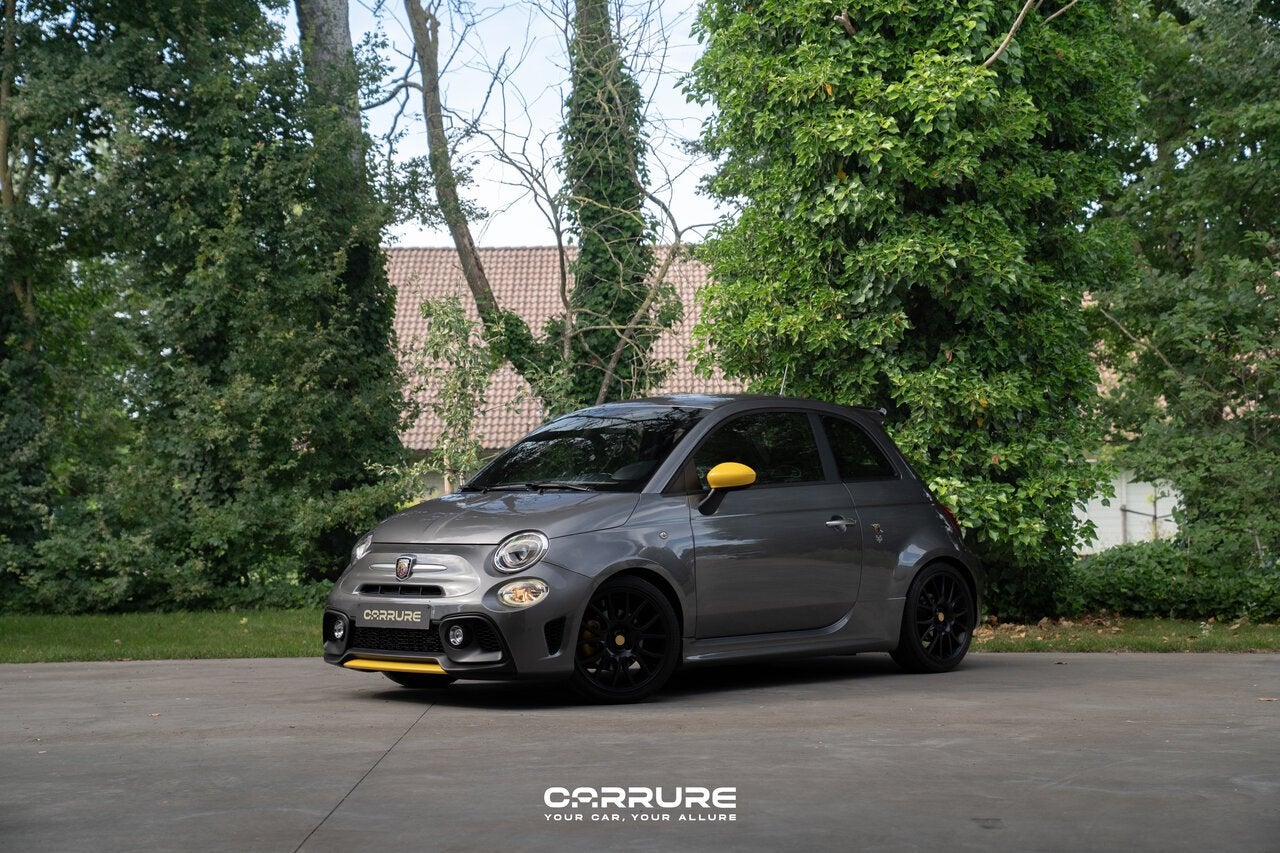 Fiat 500 Abarth PISTA CARPLAY PDC NIEUWSTAAT KW SCHROEFSET, 0 kg, Argent ou Gris, Achat, 139 g/km