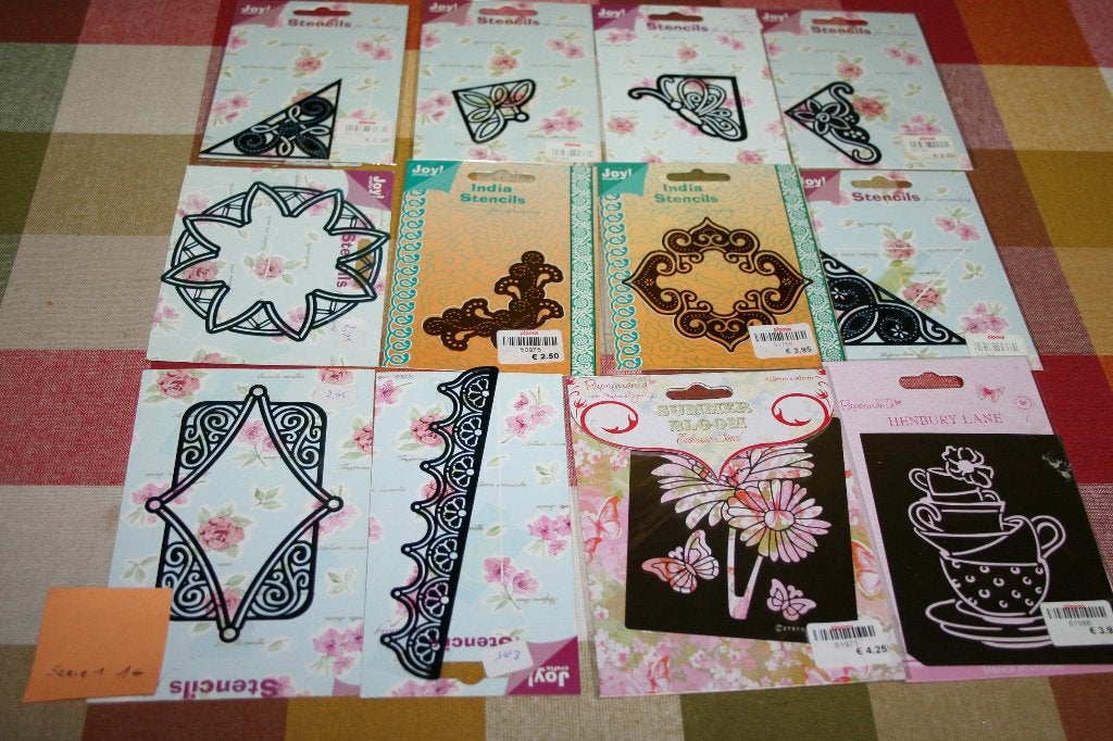embossing mallen aan slechts 1 euro stuk zie alle foto's, Hobby en Vrije tijd, Ophalen, Nieuw
