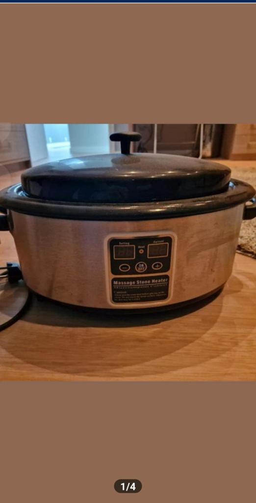 Hot stone heater, Ophalen