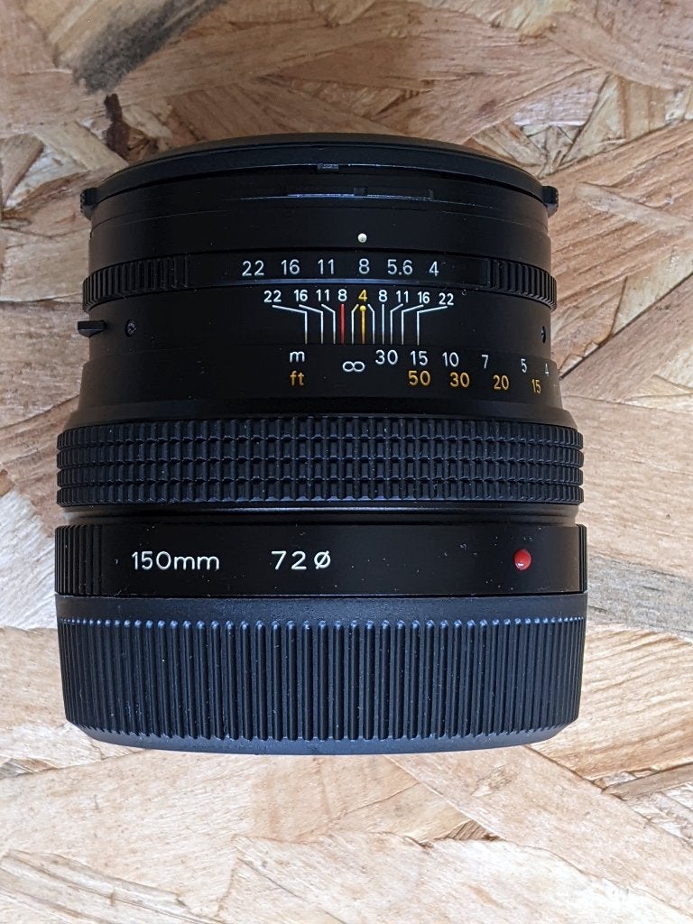 Bronica PG 150mm f4 pour GS-1 (6x7), Ophalen of Verzenden, Zo goed als nieuw, Spiegelreflex, Overige Merken