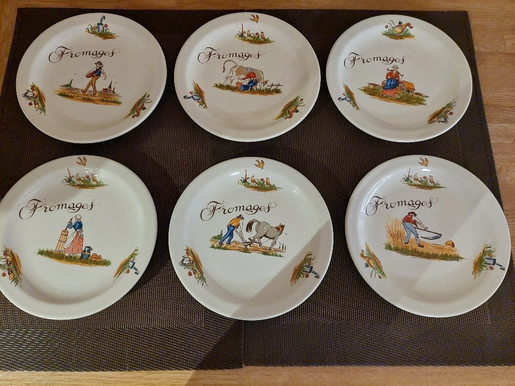 Franse kaasbordjes – Revol France – nieuw, Overige merken, Vintage, Nieuw, Ophalen of Verzenden