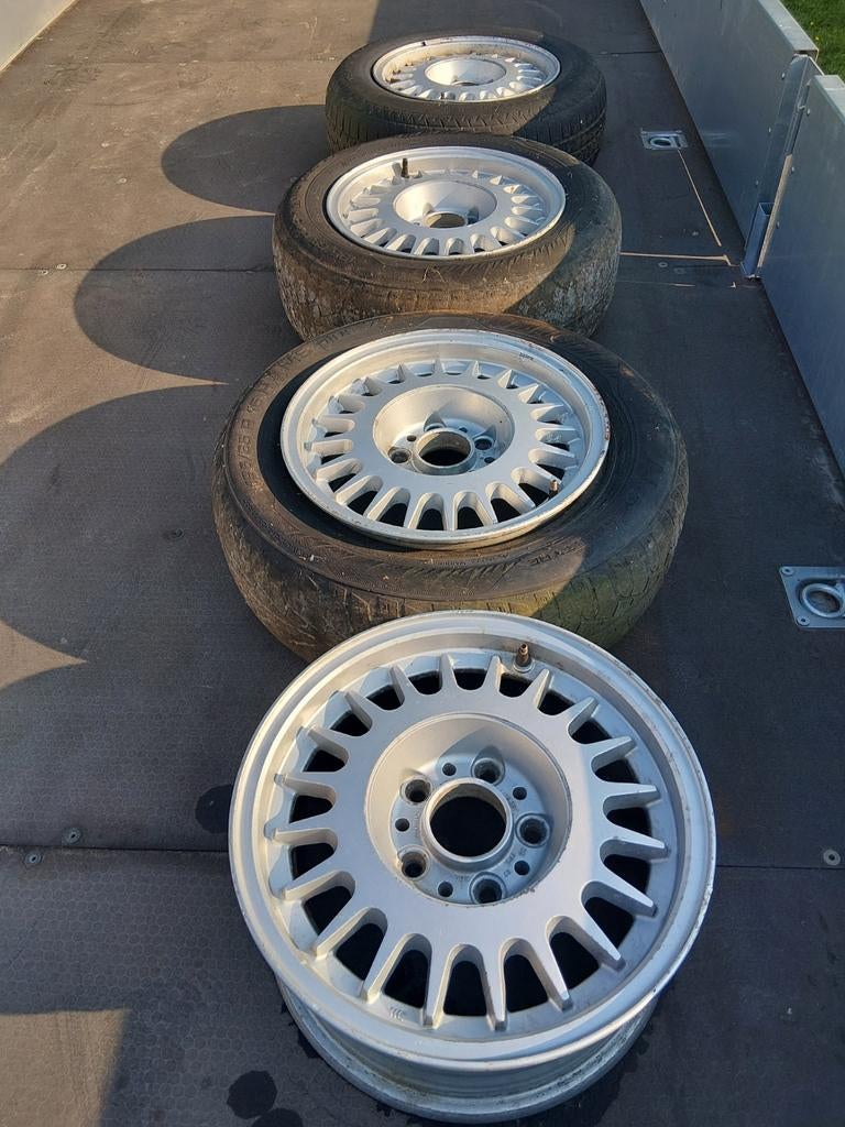 BMW e34 velgen 5x120  7Jx15 inch, Autos : Pièces & Accessoires, Pneus & Jantes, Enlèvement, Pneu(s)