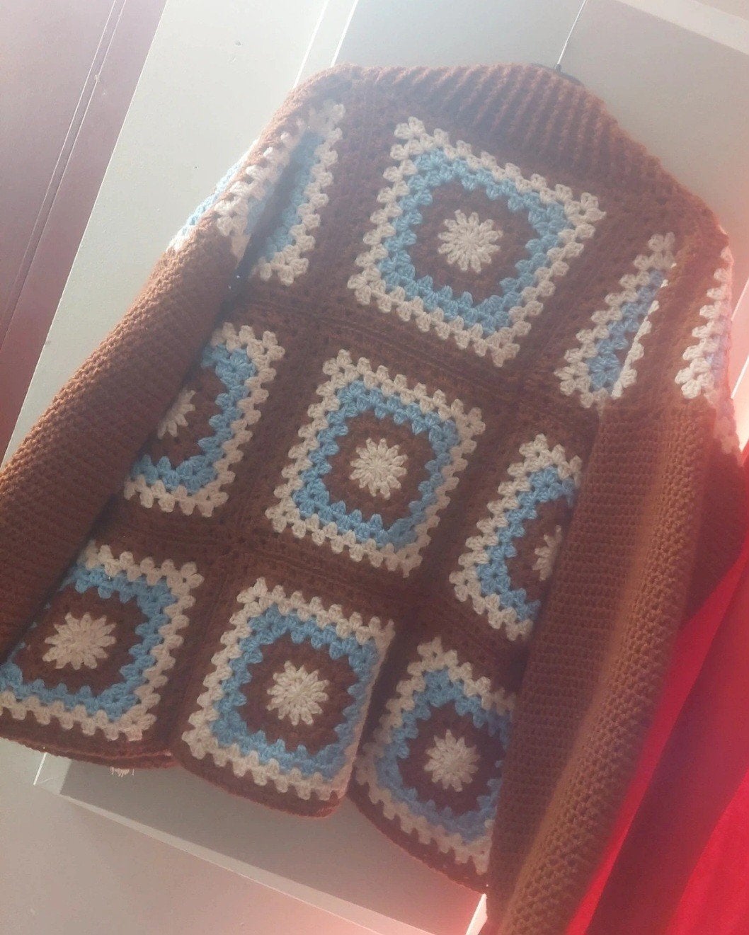 gillet crochet fait main, Hobby & Loisirs créatifs, Enlèvement ou Envoi, Crochet