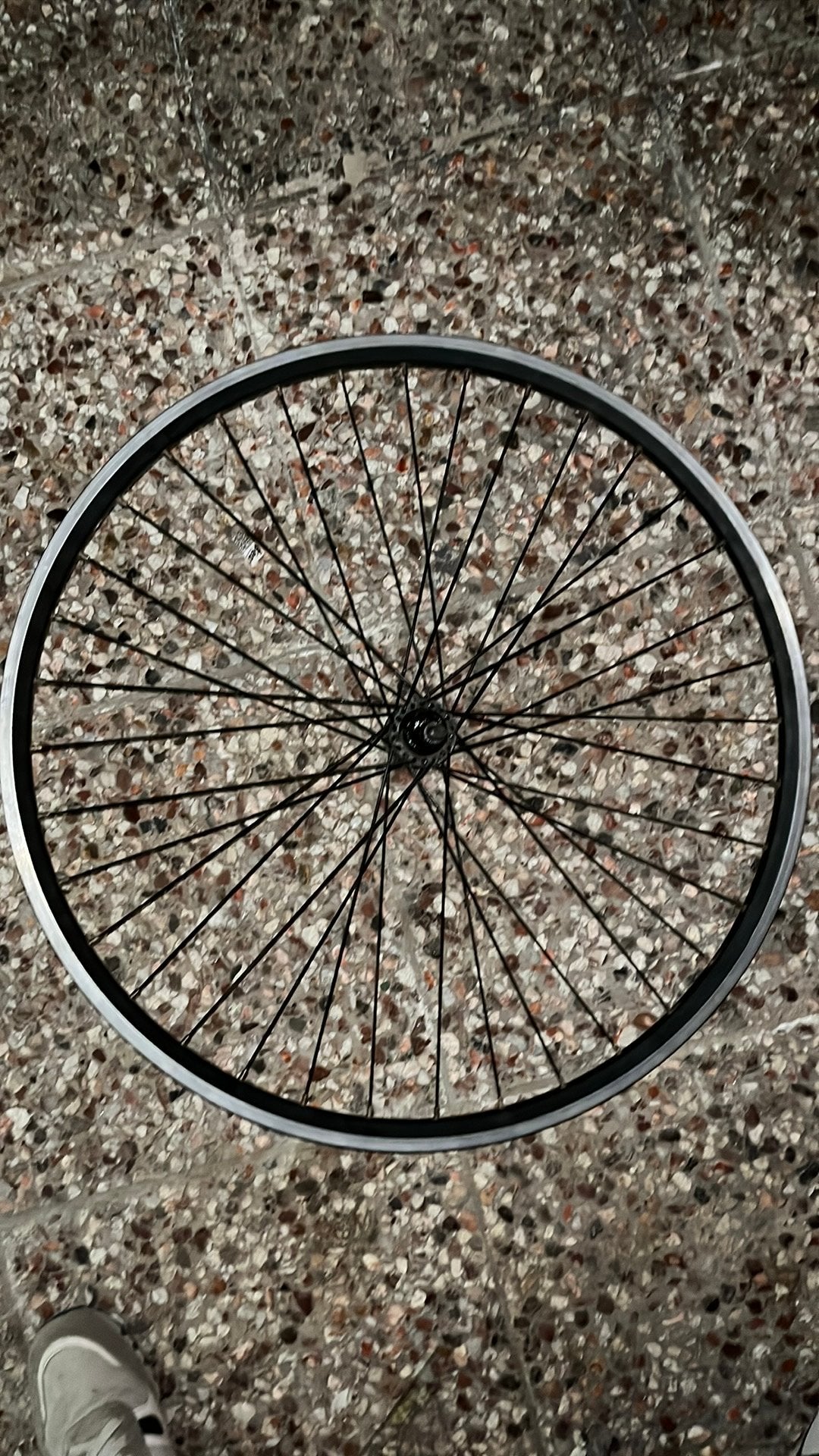 Fiets wiel, Fietsen en Brommers, Fietsonderdelen, Ophalen, Zo goed als nieuw, Wiel