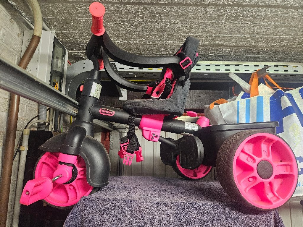 Driewieler, Vélos & Vélomoteurs, Vélos | Tricycles pour enfants, Enlèvement, Utilisé, Little tikes, Tige de poussée