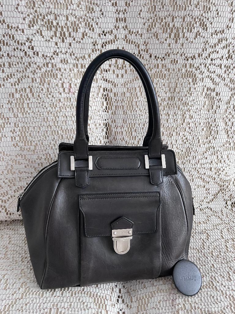 DELVAUX Coquin-modeltas, Ophalen of Verzenden, Zwart