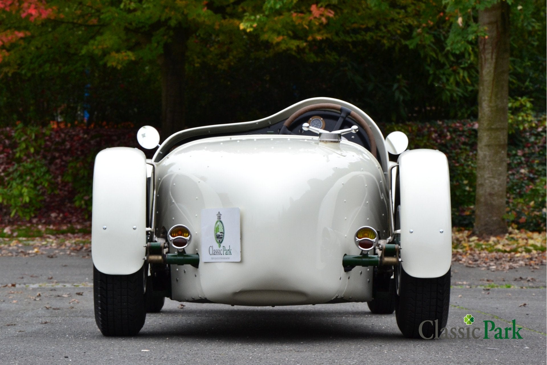 Riley TT Sprite Replica (bj 1935), Auto's, Overige merken, Achterwielaandrijving, Wit, Leder