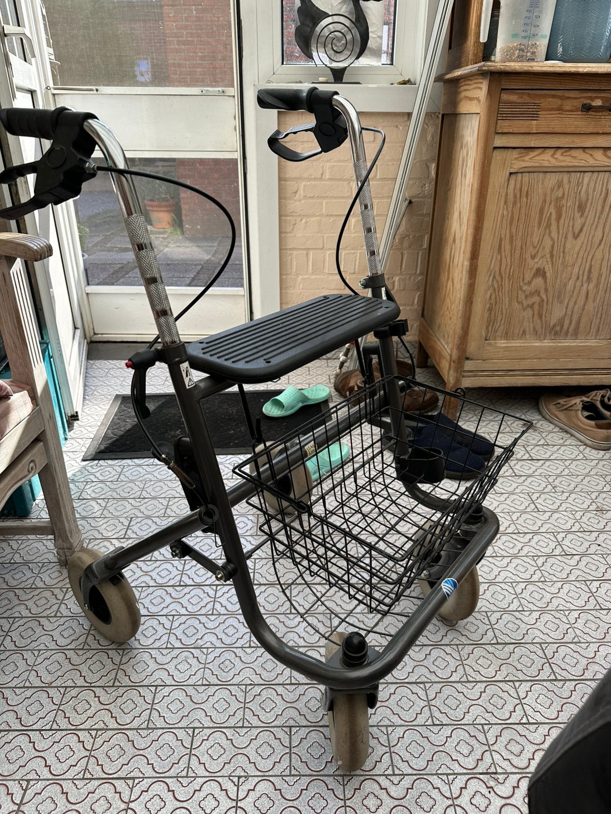 Rollator Vermeiren, Diversen, Ophalen, Zo goed als nieuw