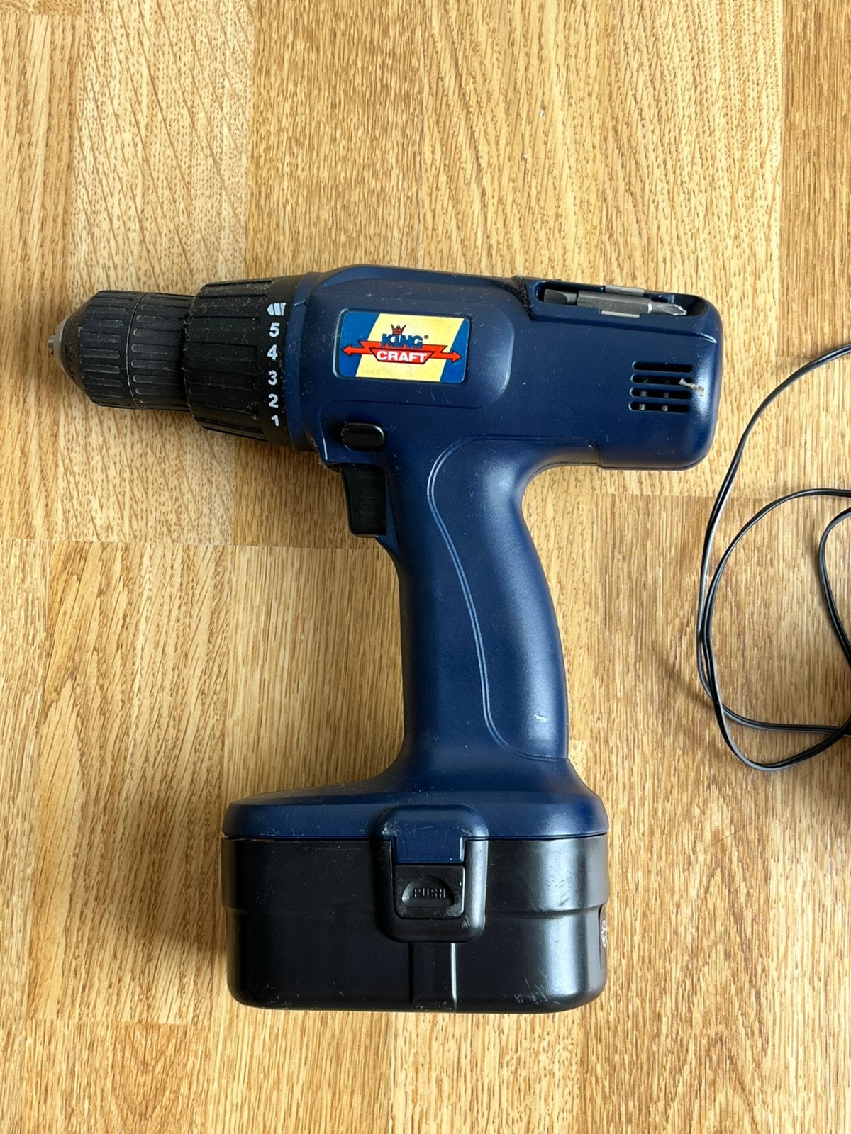 Perceuse sans fil King Craft, Bricolage & Construction, Enlèvement ou Envoi, Utilisé, Perceuse, Vitesse variable