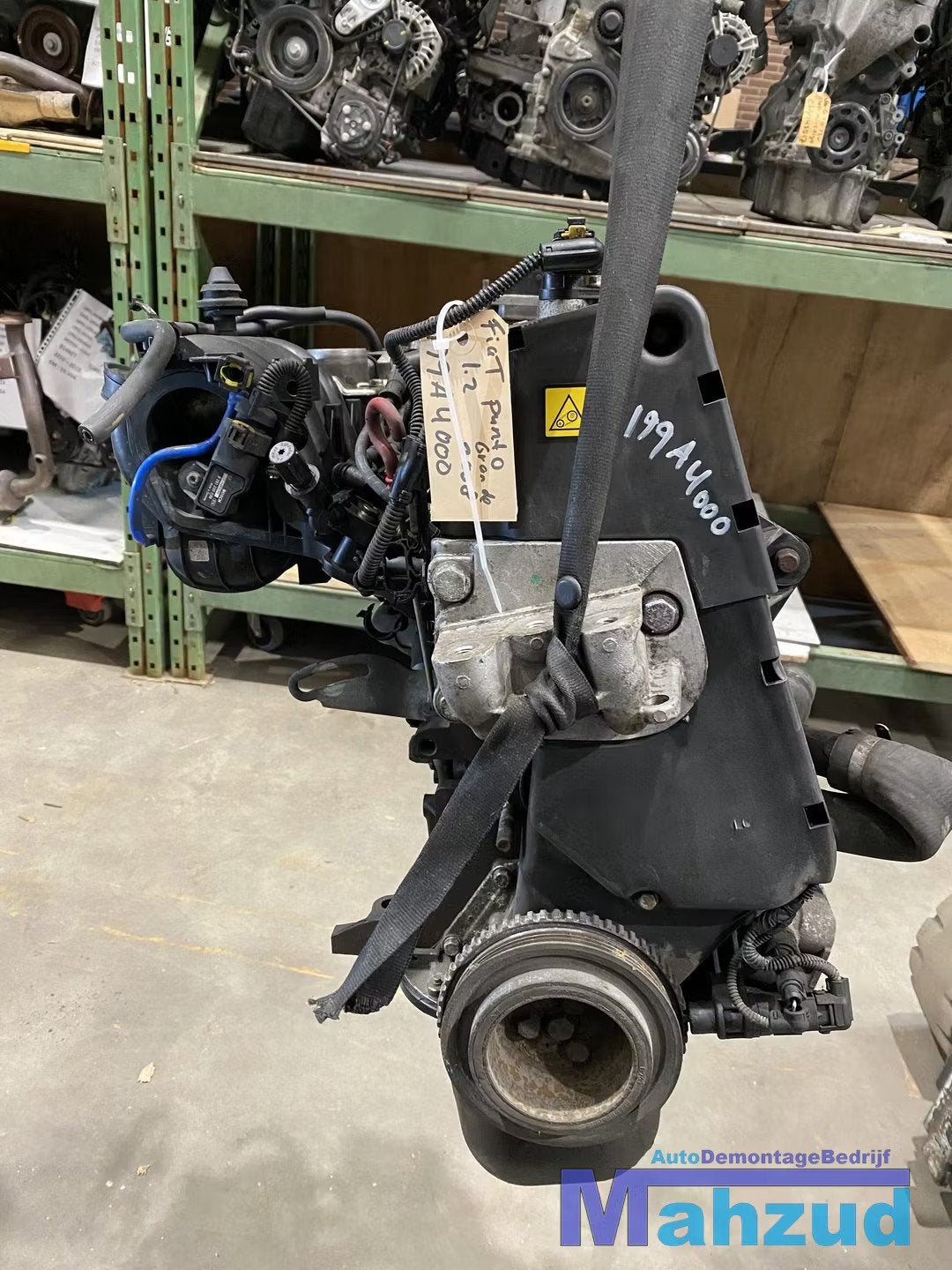 FIAT GRANDE PUNTO 1.2 Motorblok 199A4000 motor, Stellantis Europe S.p.A., Info@stellantis.com, Utilisé, Corso Giovanni Agnelli 200
10135  Turin, IT