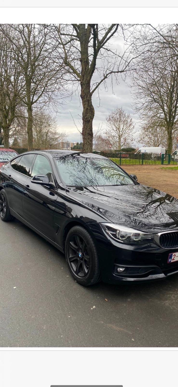 BMW 318 GT 2018 – 270.000 km, Autos, Achat, Boîte manuelle, Noir, 5 portes