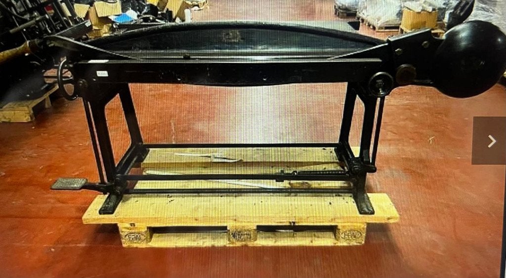 CISAILLE DE RELIURE, Bricolage & Construction, Enlèvement, Utilisé, Autres types