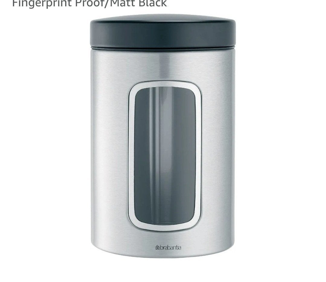 3 Nieuwe Brabantia voorraad bussen, Ophalen, Nieuw, Inox, Pot, Bus of Blik
