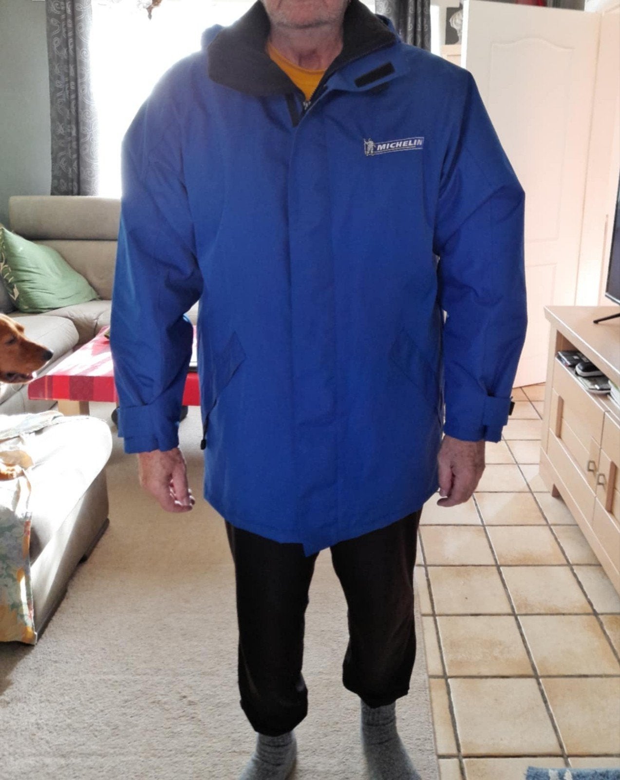 winterjas xxl, Ophalen
