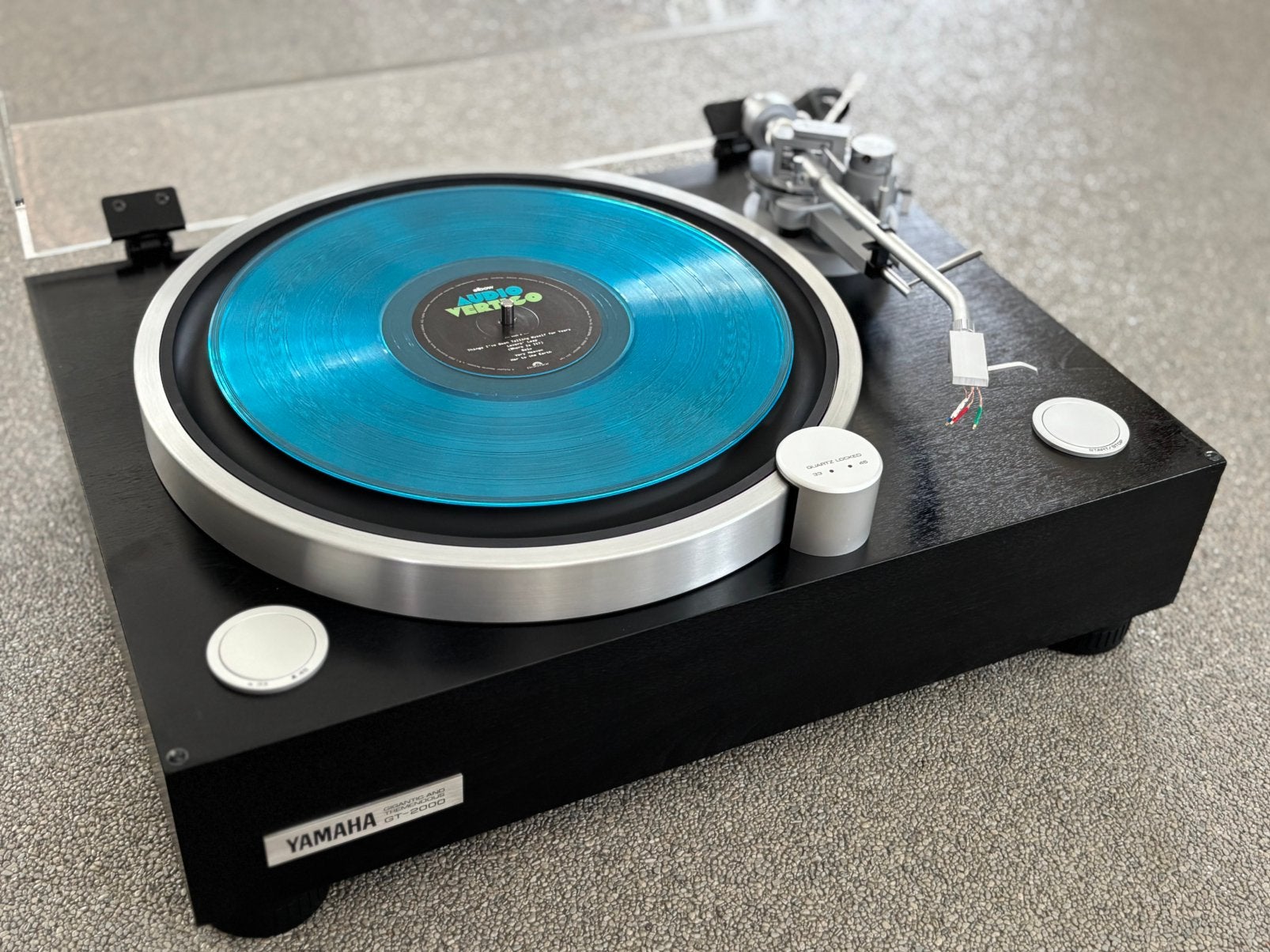 YAMAHA GT-2000L avec alimentation externe, le Saint Graal !, TV, Hi-fi & Vidéo, Tourne-disques, Enlèvement, Comme neuf, Tourne-disque