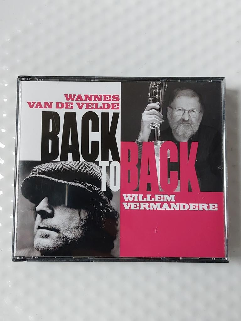 Wannes Van De Velde back to back Willem Vermandere, Cd's en Dvd's, Verzenden, Zo goed als nieuw