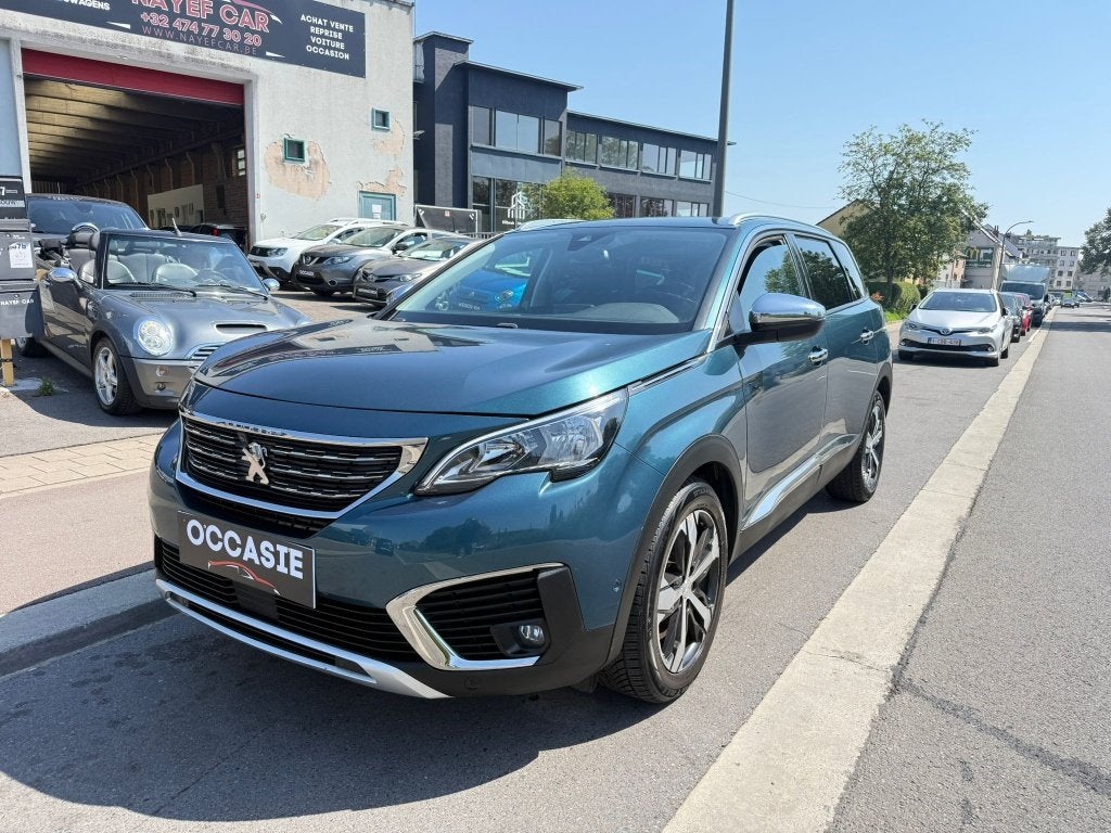 Peugeot 5008 1.2 ** 7 PLACES**12M GARANTIE**, Autos, Peugeot, Cuir, Achat, Entreprise, 7 places