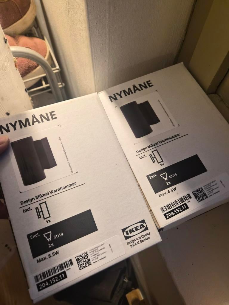 Ikea lampen, Ophalen