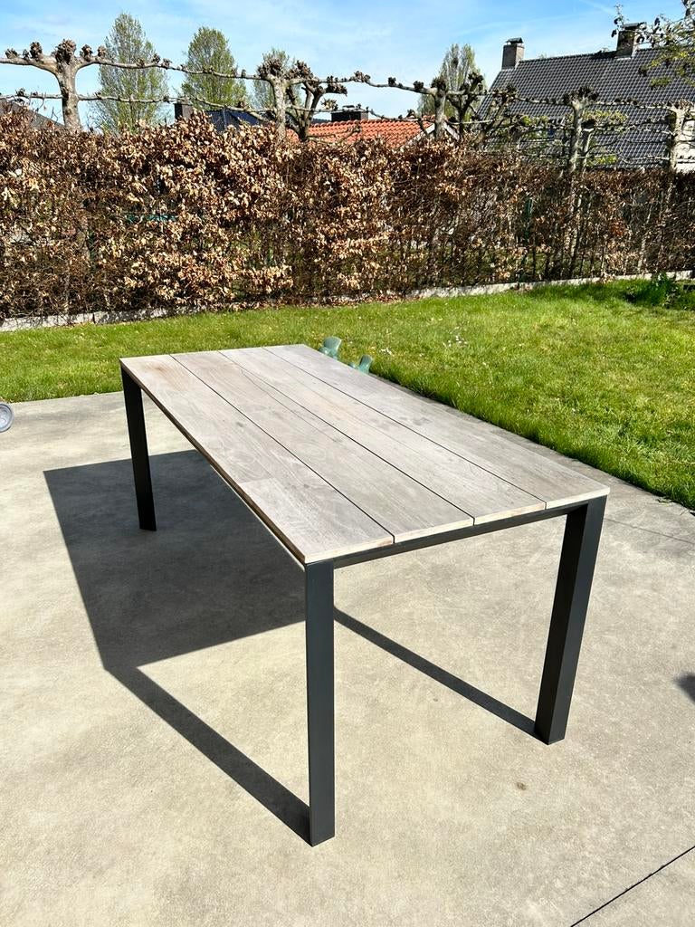 Tuintafel Bristol 80x180 cm, Enlèvement, Comme neuf, Rectangulaire