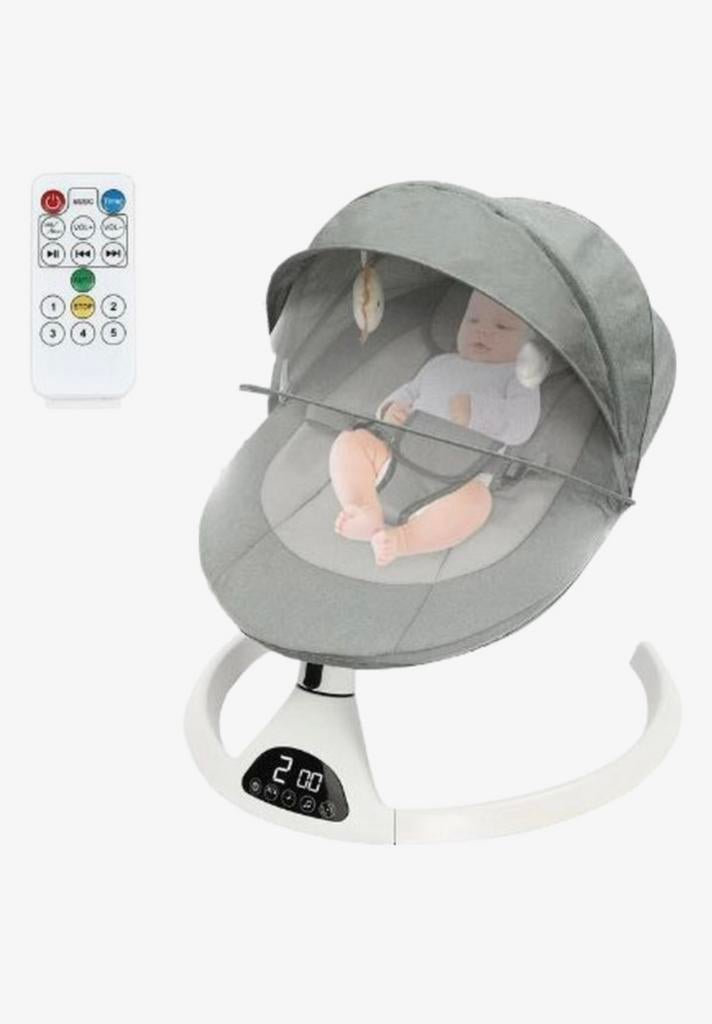 Grey , van +0 tot 12 maanden, Kinderen en Baby's, Wipstoeltjes, Ophalen, Zo goed als nieuw, Schommelstoel