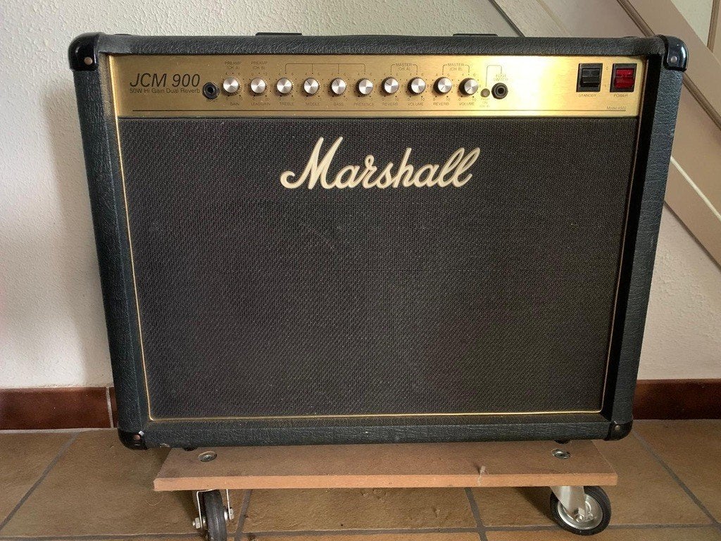 Marshall lampenversterker, Muziek en Instrumenten, Ophalen, Gebruikt, Gitaar, 50 tot 100 watt