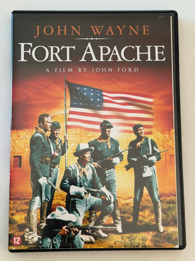 Fort Apache (John Wayne Henry Fonda... A John Ford Film) DVD, Vanaf 12 jaar, Ophalen of Verzenden, Gebruikt, Actie en Avontuur
