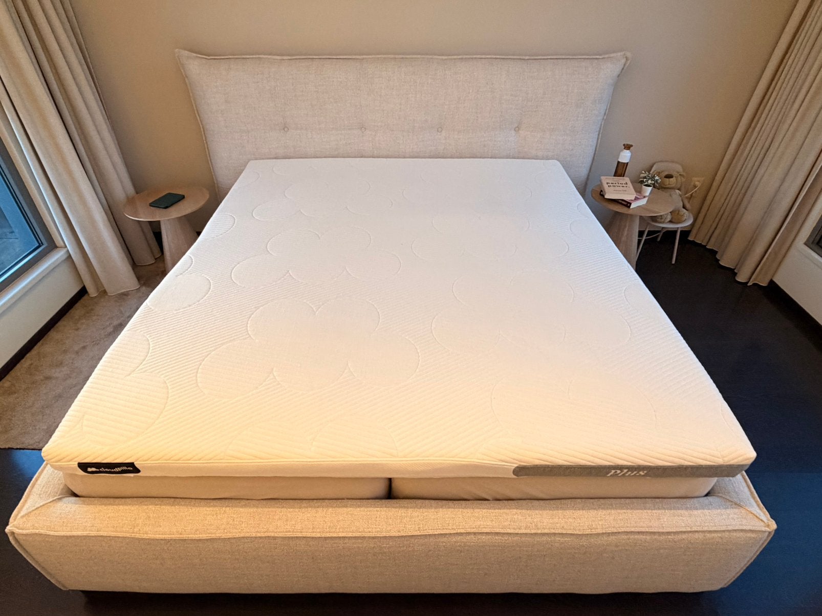 Cloudpillo Plus Topper 180 x 200 cm – zeer goede staat, Enlèvement, Comme neuf, 200 cm