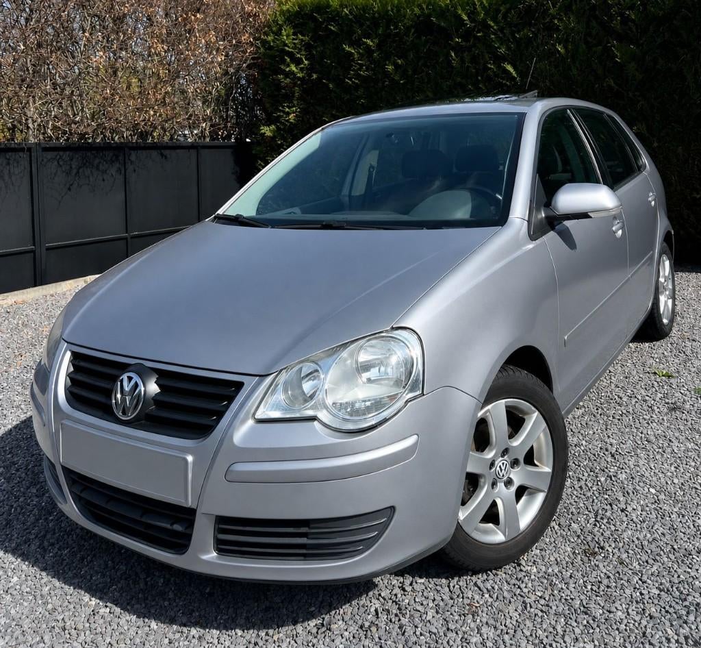 Vw Polo 1.2 Essence (120000km) Airco, Camera,Toit ouvrant, Autos, Argent ou Gris, Achat, Boîte manuelle, Entretenue par le concessionnaire