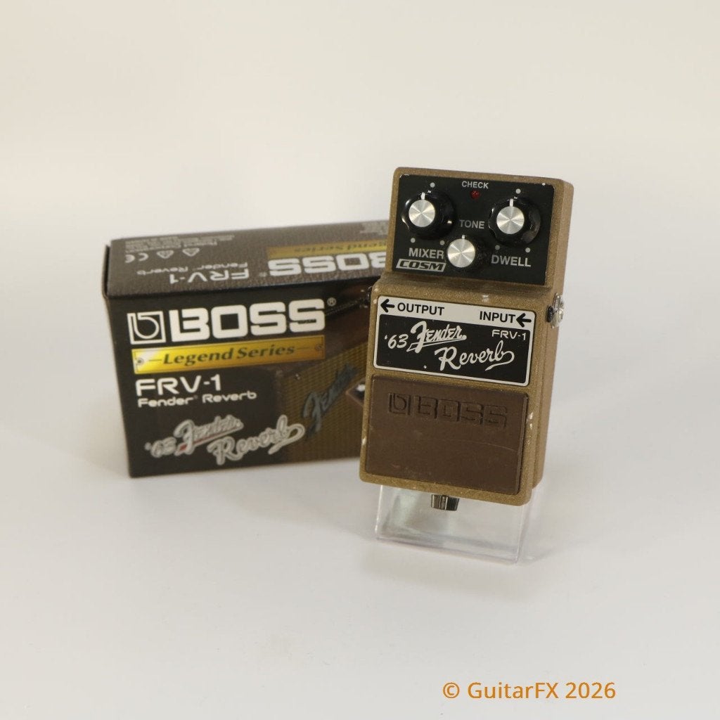 Boss FRV-1 '63 Fender Reverb (s/n AZ62499, Grey Label, Made, Muziek en Instrumenten, Effecten, Ophalen of Verzenden, Gebruikt