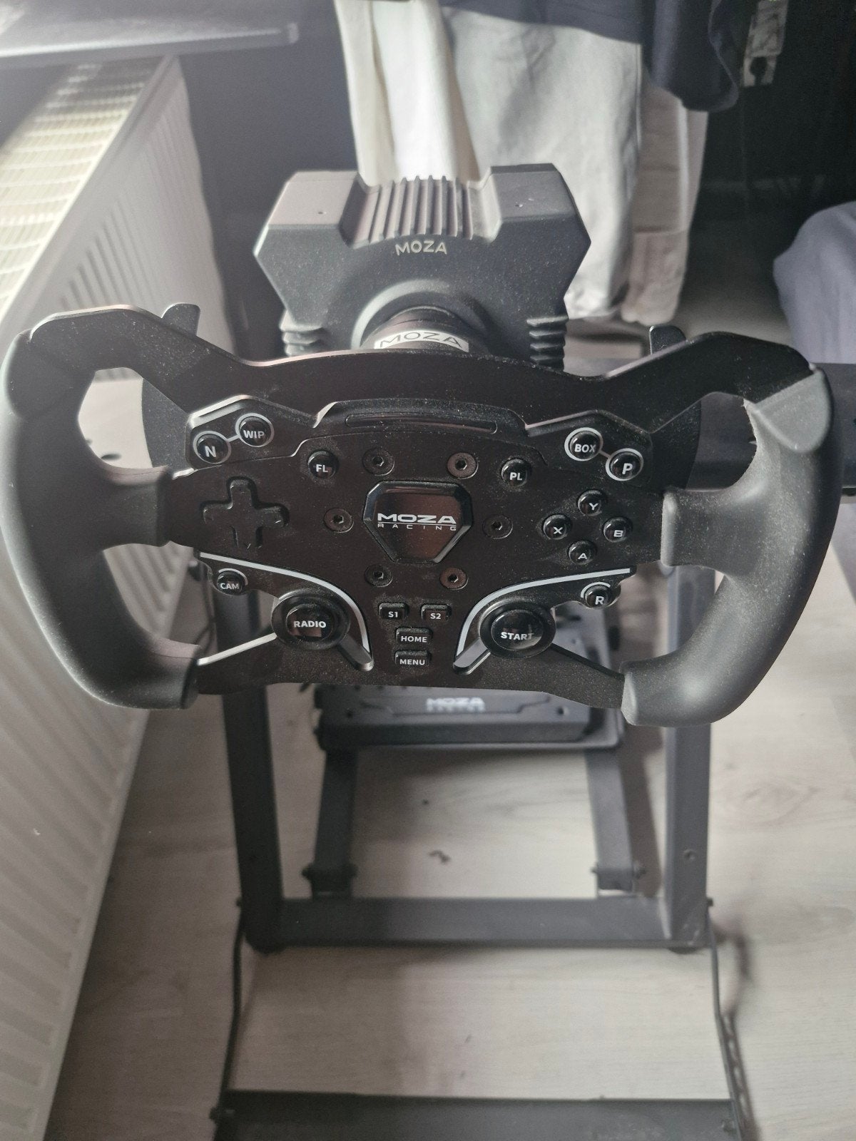 moza r5 simracing stuur met wheelstand, Games en Spelcomputers, Ophalen