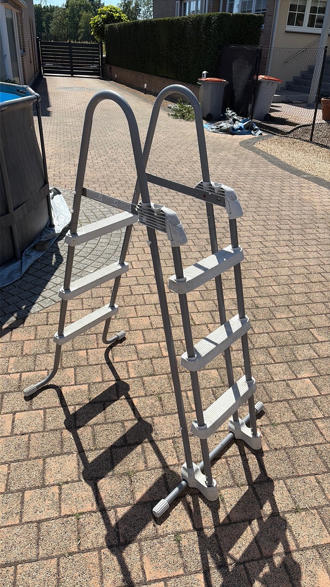 Intex luxe zwembad ladder, Ophalen, Gebruikt, Ladder