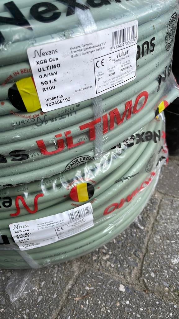 XGB kabels, Doe-het-zelf en Bouw, Elektriciteit en Kabels, Ophalen of Verzenden