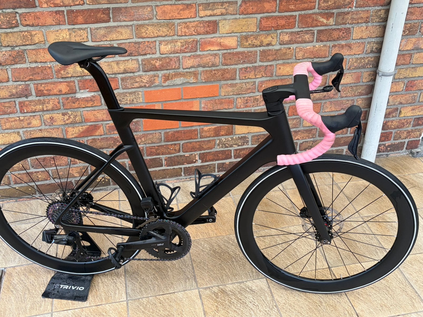 Super stijve en lichte carbon aero disc racefiets, Fietsen en Brommers, Ophalen, Zo goed als nieuw, Carbon