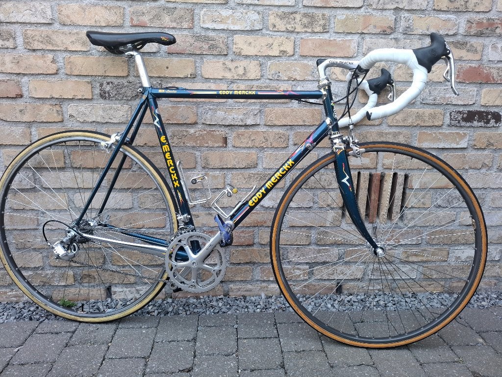 Vélo de course rétro Eddy Merckx, Autres marques, Frein sur jante, Moins de 10 vitesses, Acier