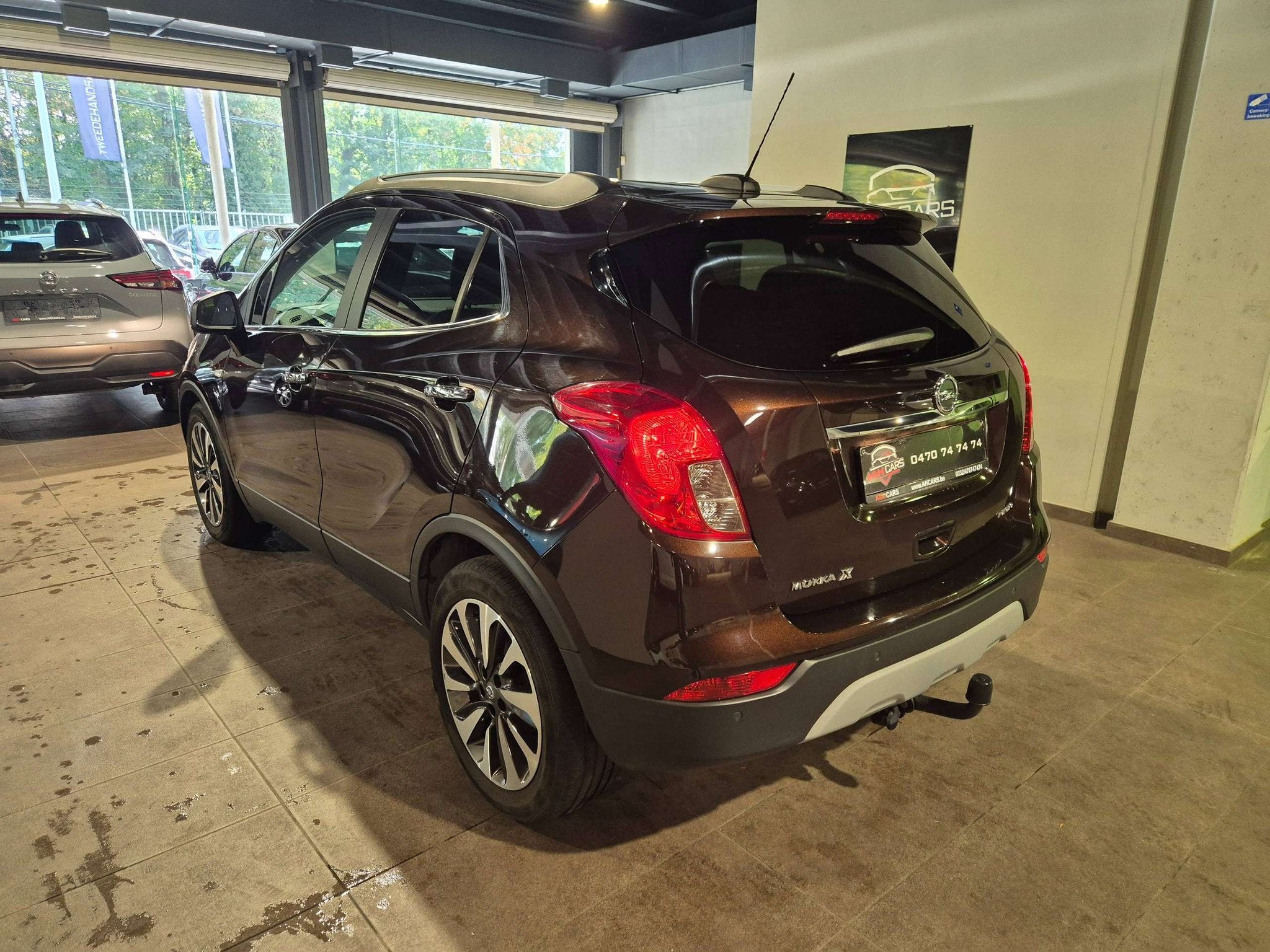 Opel Mokka X Mokka X 1.4 Turbo Innovation (bj 2017), Auto's, Gebruikt, Bruin, Overige brandstoffen, Bluetooth