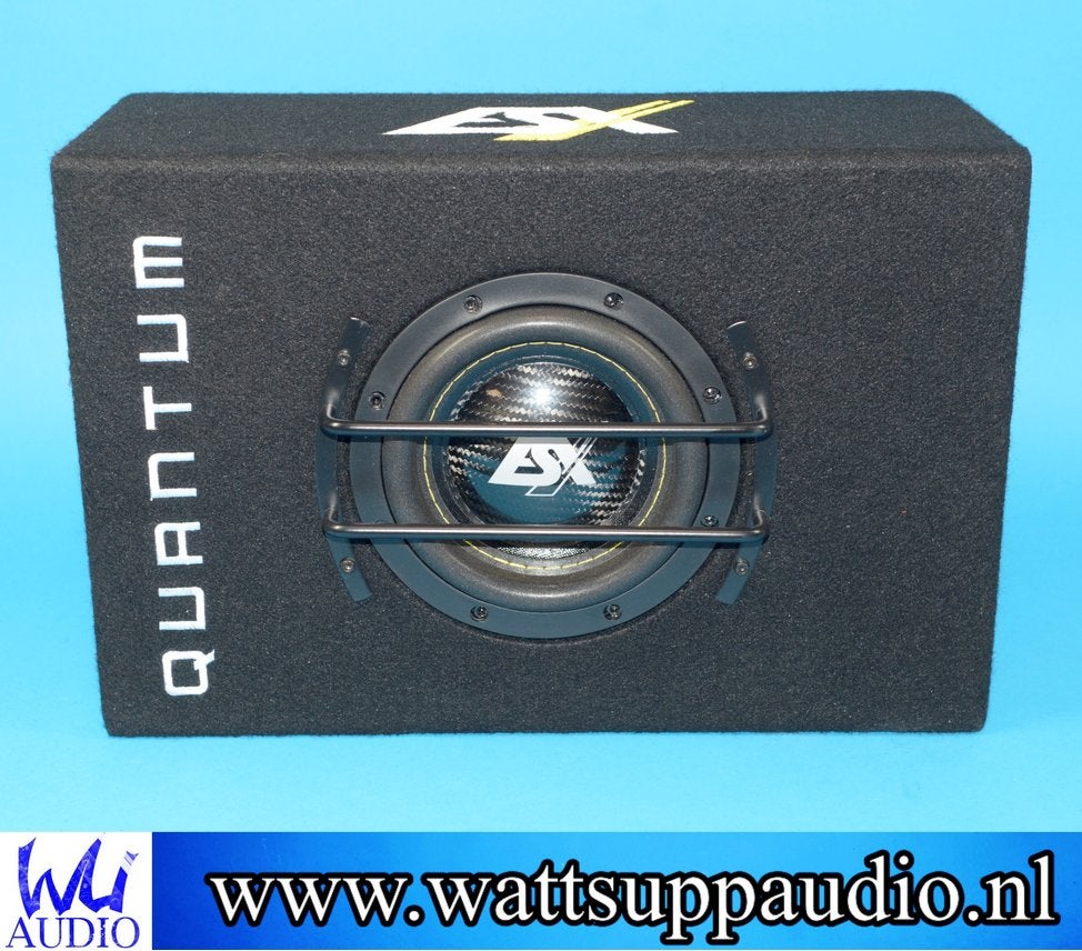 ESX QXB6A 16,5 cm (6.5") Active Subwoofer / Gepoort, Auto diversen, Autospeakers, Ophalen of Verzenden, Gebruikt