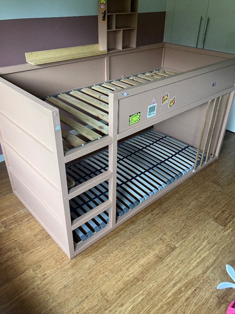 hoogslaper ikea, Enfants & Bébés, Chambre d'enfant | Lits superposés & Lits mezzanines, Enlèvement, Utilisé, Lit mezzanine