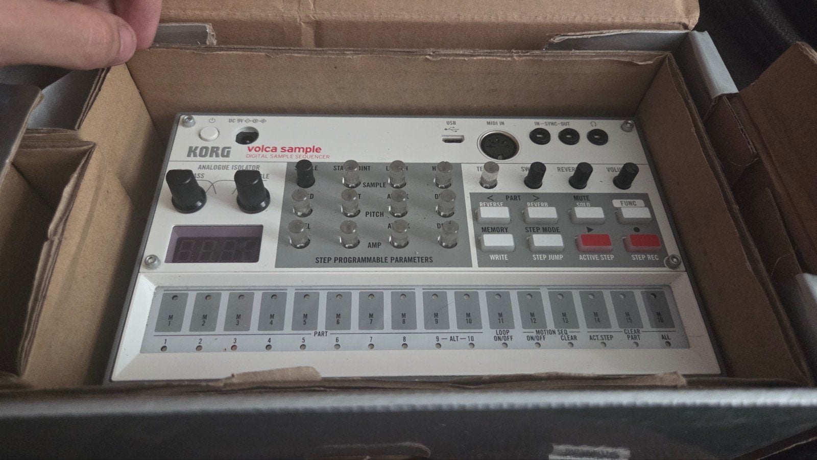 Korg volca sample 2, Muziek en Instrumenten, Samplers, Ophalen, Zo goed als nieuw