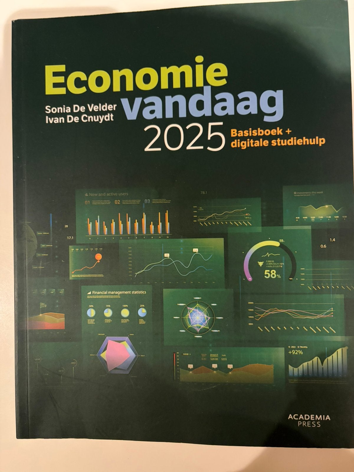 Ivan De Cnuydt - Economie Vandaag 2025, Ophalen of Verzenden, Ivan De Cnuydt; Sonia De Velder