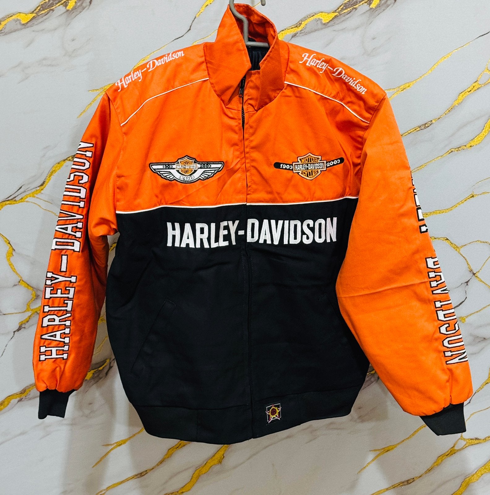 Veste Harley Davidson Racing  – Motorsport, Enlèvement ou Envoi, Neuf, Taille 52/54 (L), Multicolore