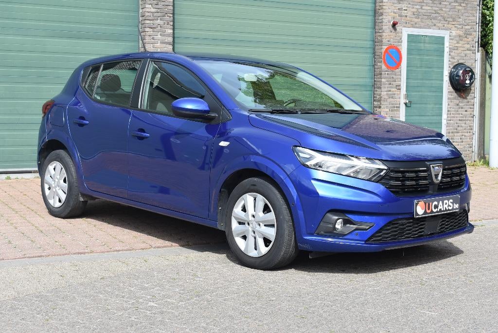 Dacia Sandero Met Trekhaak - Tot 3 Jaar Waarborg, Auto's, Voorwielaandrijving, Stof, Blauw, Navigatiesysteem