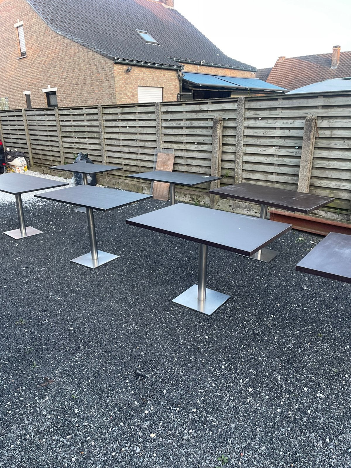 Horeca eettafels / terrastafels, Ophalen, Zo goed als nieuw