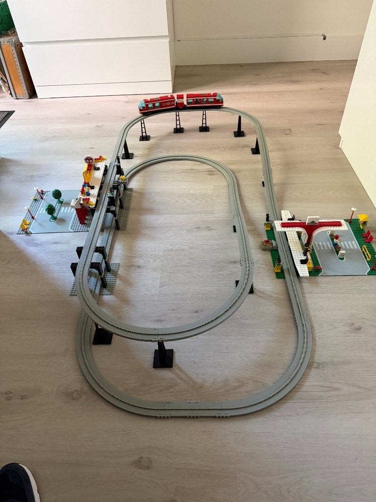 Navette d'aéroport LEGO Monorail 6399 avec kits d'extension, Overige thema's, Lego, Ensemble complet, Enlèvement