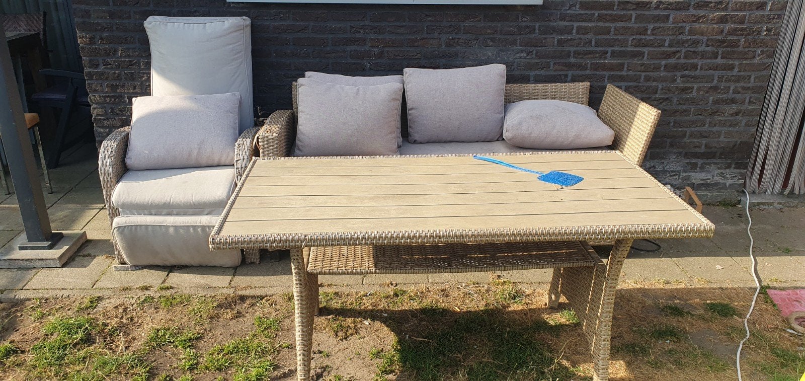 loungeset met tafeltje, Tuin en Terras, Ophalen, Loungeset